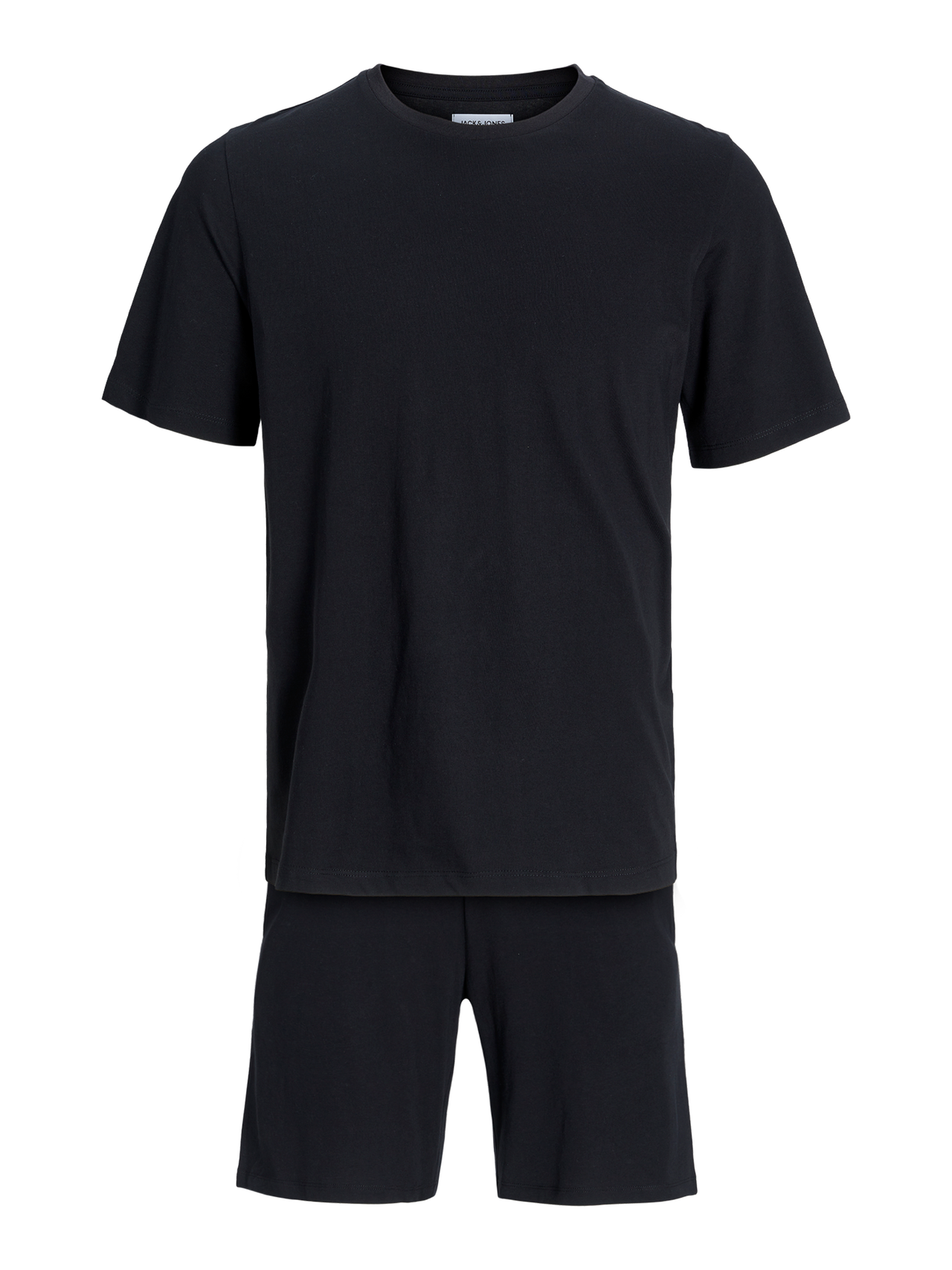 Jack & Jones Ensfarvet Crew neck Loungewear-sæt -Black - 12259009