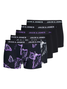 Jack & Jones 5-balení Trenýrky -Black - 12259016