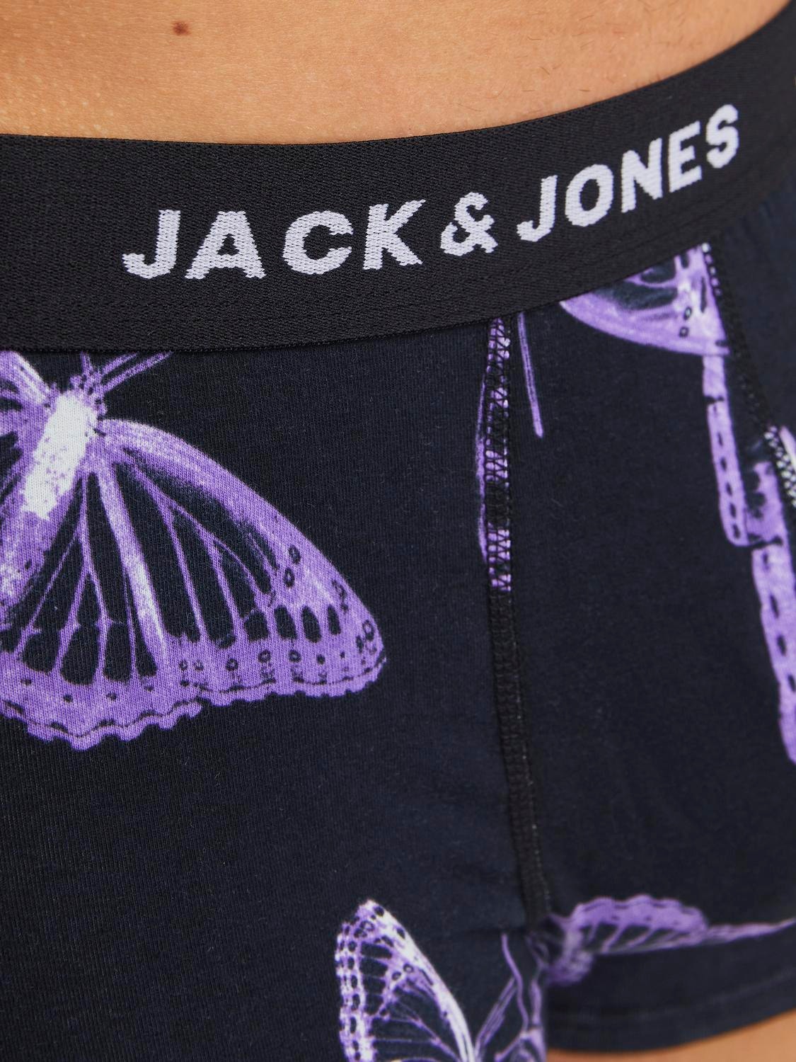 Jack & Jones 5-συσκευασία Κοντό παντελόνι -Black - 12259016