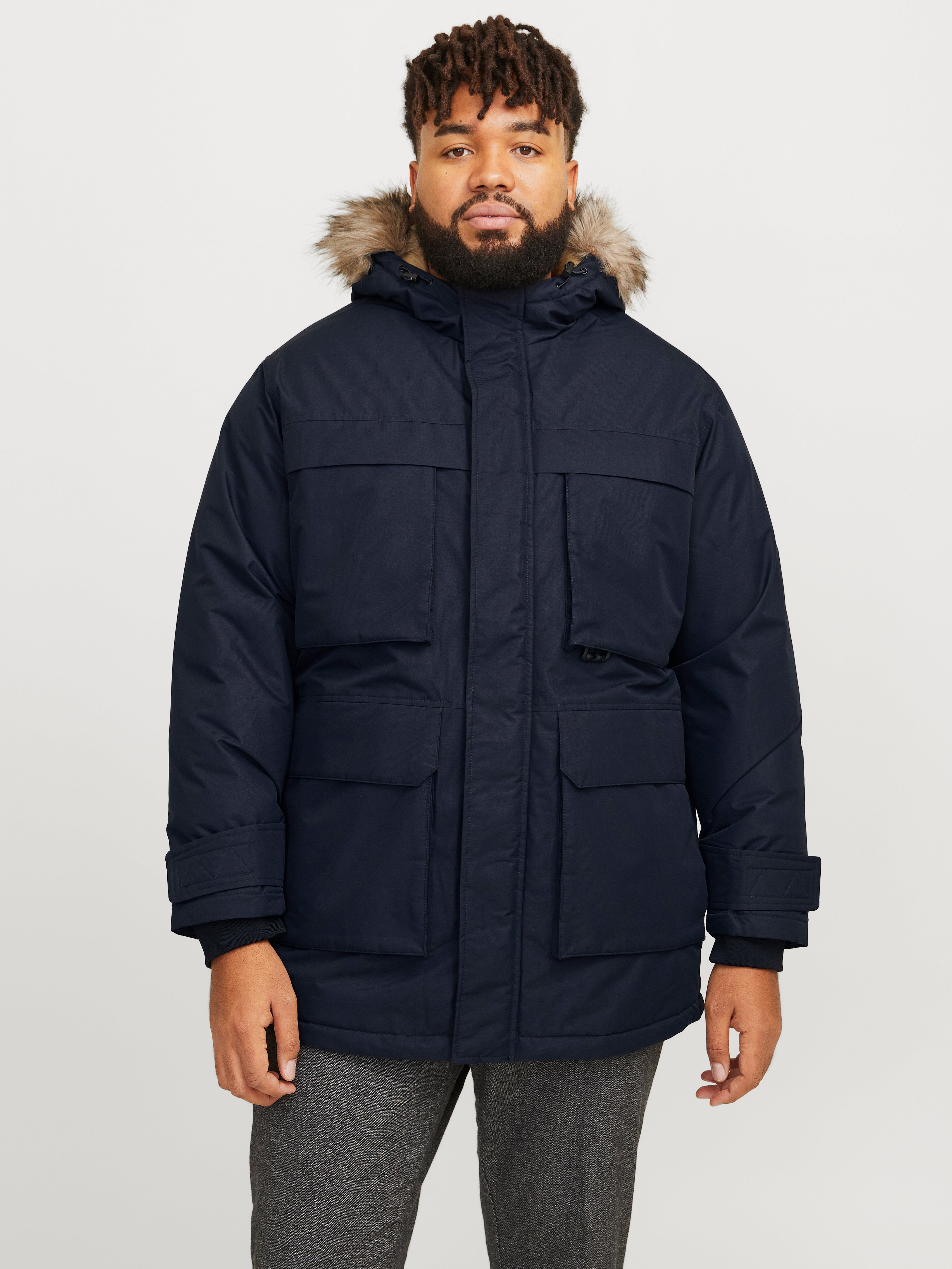 Plus Size Parka