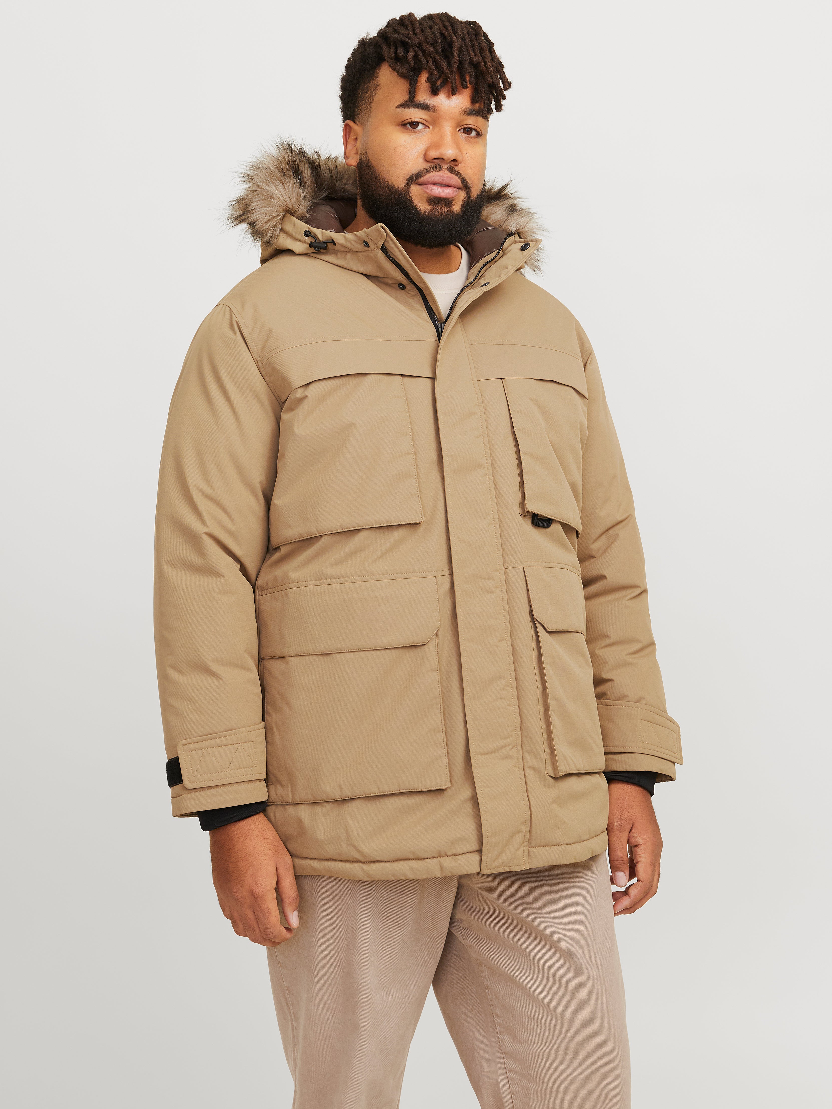 Plus Size Parka