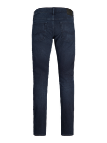 Jack & Jones JJIGLENN JJORIGINAL SQ 260 NOOS Priglundantys džinsai -Blue Denim - 12259055