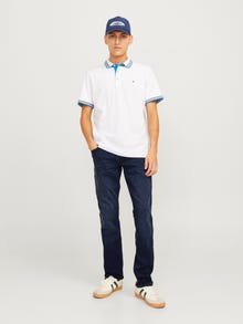 Jack & Jones JJIGLENN JJORIGINAL SQ 260 NOOS Priglundantys džinsai -Blue Denim - 12259055