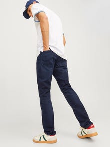 Jack & Jones JJIGLENN JJORIGINAL SQ 260 NOOS Priglundantys džinsai -Blue Denim - 12259055