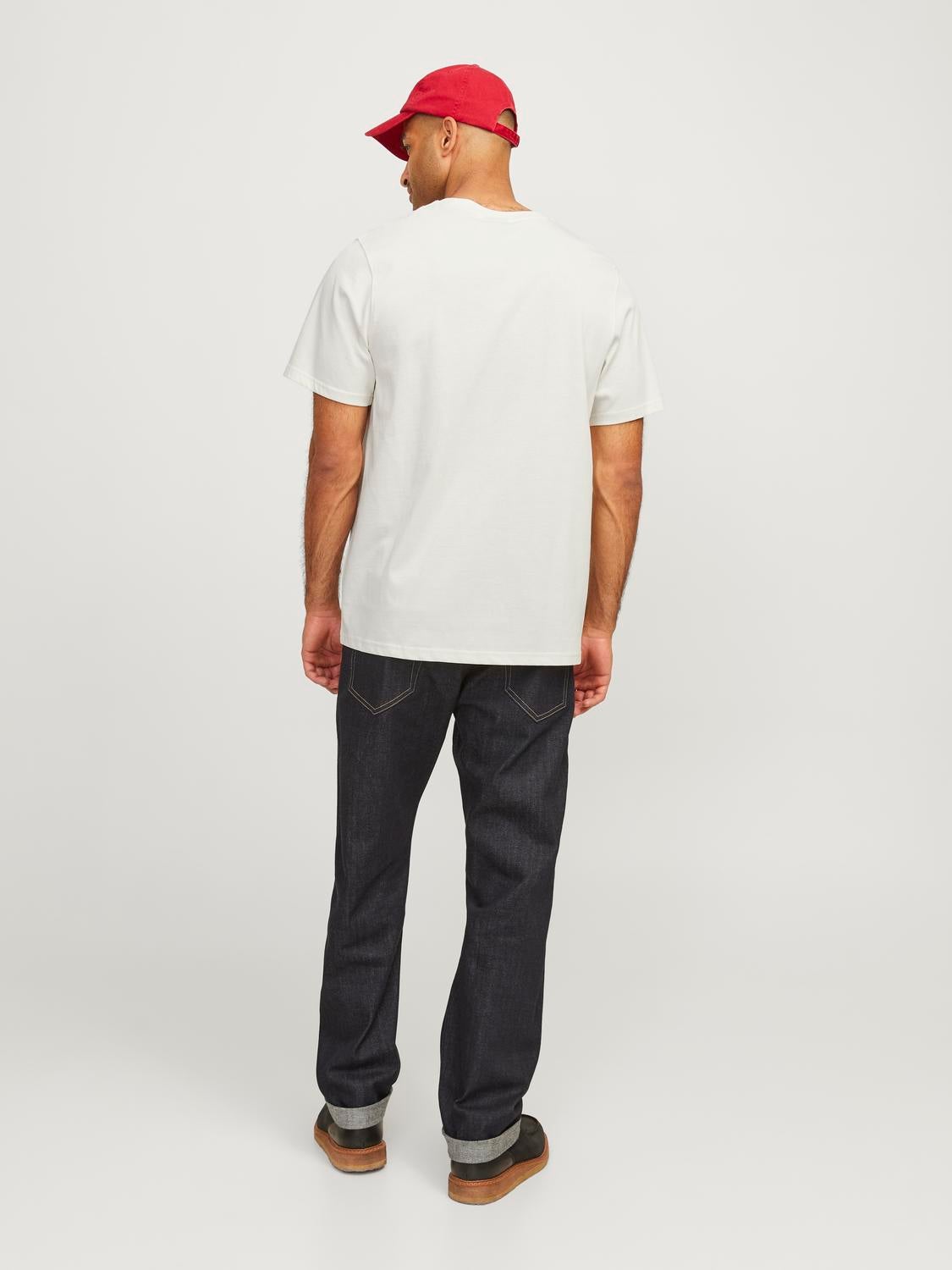 Thumbnail - Gedruckt Rundhals T-shirt