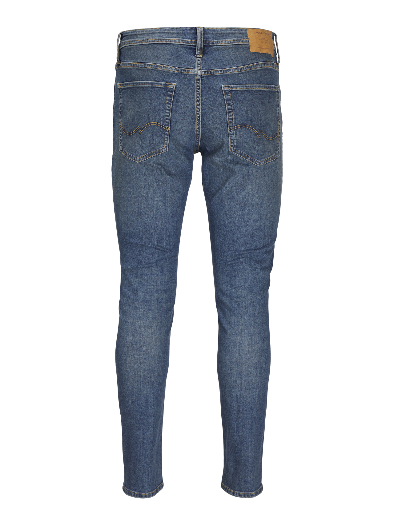 JACK & JONES Herren-Jeans Slim Fit – Mit Recyceltem Polyester & Elasthan, Niedrige Taille