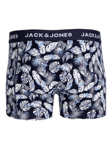 Jack & Jones 3-pack Trunks -Navy Blazer - 12259088