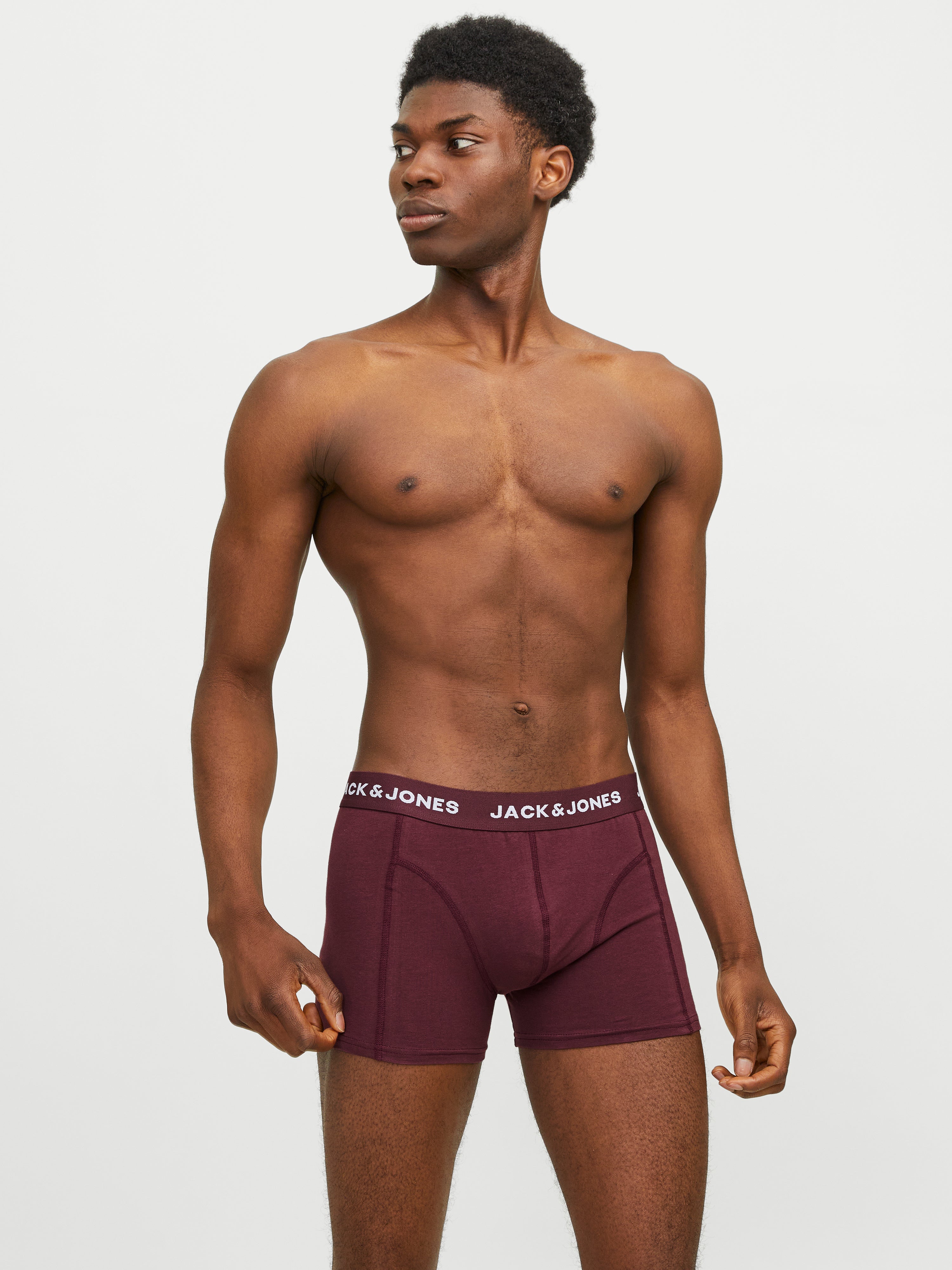 Jack & Jones 3-pack Trunks -Navy Blazer - 12259088