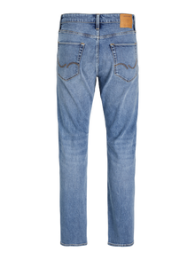 Jack & Jones JJICHRIS JJICON SQ 023 Laisvo kirpimo džinsai -Blue Denim - 12259166