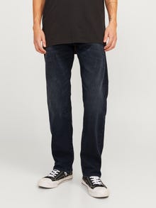 Jack & Jones JJICHRIS JJICON I.K. SQ 025 Laisvo kirpimo džinsai -Blue Denim - 12259169