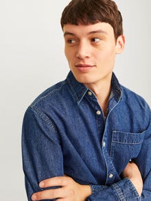 Jack & Jones Camisa vaquera Corte comfort -Blue Denim - 12259209