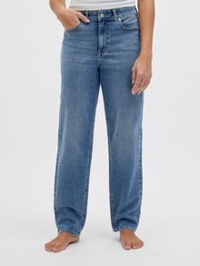 JJXX JXLISBON MOM HW C4115 JEANS DNM NOOS -Medium Blue Denim - 12259230
