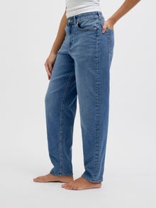 JJXX JXLISBON MOM HW C4115 JEANS DNM NOOS -Medium Blue Denim - 12259230