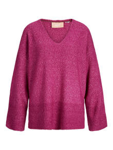 JJXX JXLUCCA Pullover -Fuchsia Red - 12259235