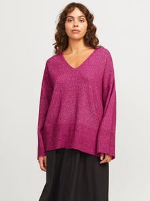 JJXX JXLUCCA Pullover -Fuchsia Red - 12259235