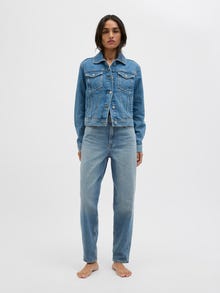 JJXX JXLISBON MOM HW R4128 JEANS DNM -Medium Blue Denim - 12259254