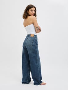 JJXX JXTOKYO WIDE HW R6129 JEANS DNM NOOS -Dark Blue Denim - 12259255