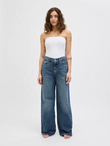 JJXX JXTOKYO WIDE HW R6129 JEANS DNM NOOS -Dark Blue Denim - 12259255