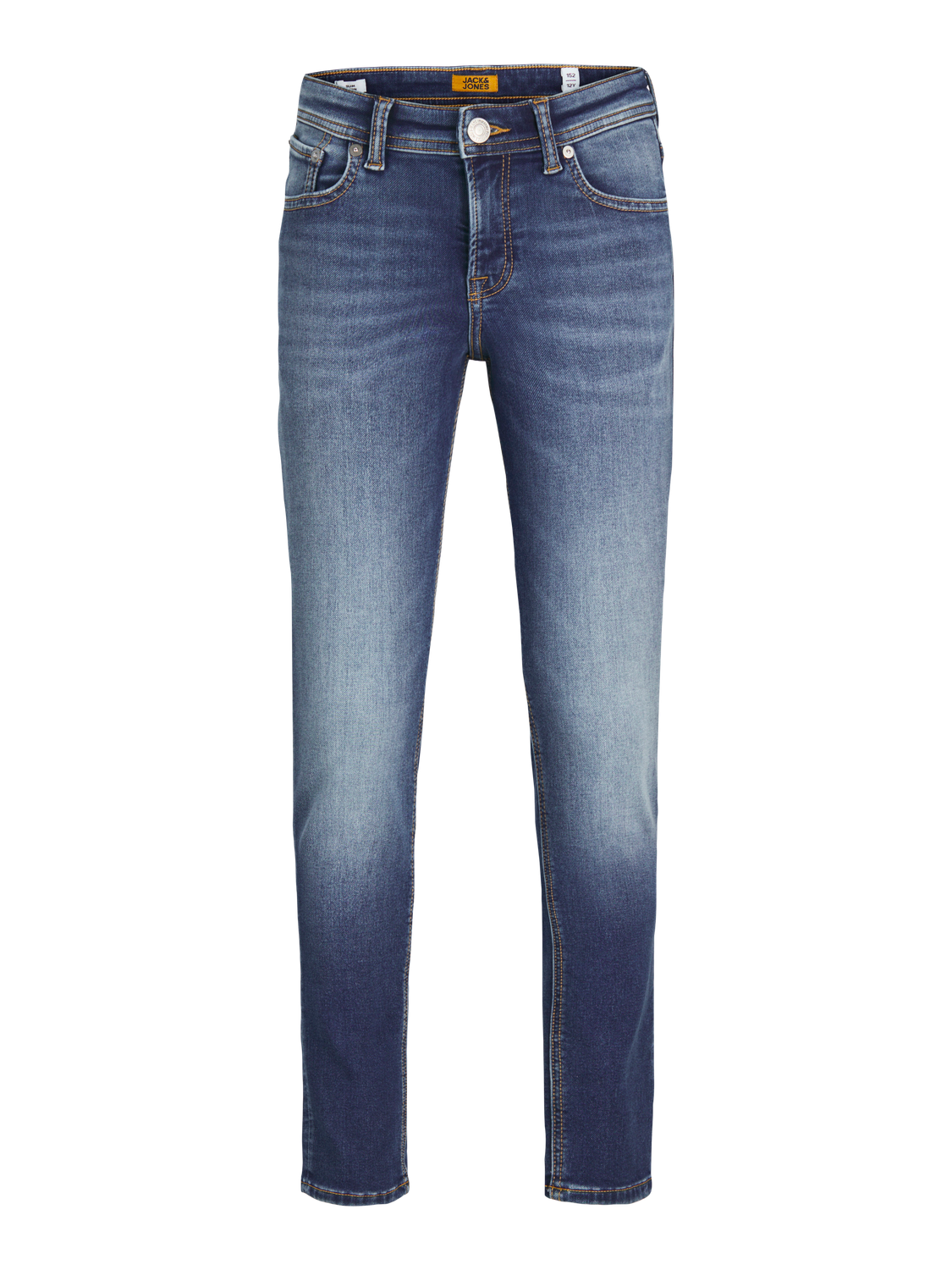 Jack & Jones JJIGLENN JJORIGINAL MF 001 I.K Slim fit jeans For boys -Blue Denim - 12259273