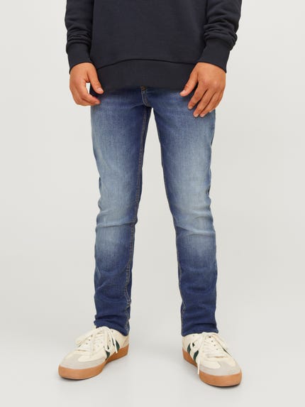 JACK & JONES JJIGLENN JJORIGINAL SQ 912 SN Slim Fit Jeans, wit, denim, 34W / 32L JACK & JONES JJIGLENN JJORIGINAL SQ 912 SN Slim Fit Jeans, wit, denim, 34W / 32L