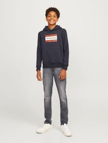 Jack & Jones Junior JJIGLENN JJORIGINAL SQ 998 I.K NOOS JNR Slim fit -farkut -Grey Denim - 12259274