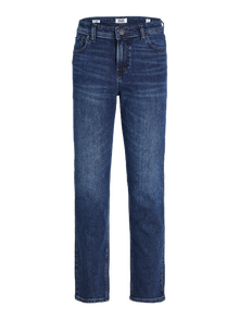Jack & Jones JJICLARK JJORIGINAL AM 384 SN JNR Klasikinio kirpimo džinsai Jaunimui -Blue Denim - 12259282