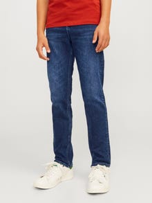 Jack & Jones JJICLARK JJORIGINAL AM 384 SN JNR Klasikinio kirpimo džinsai Jaunimui -Blue Denim - 12259282
