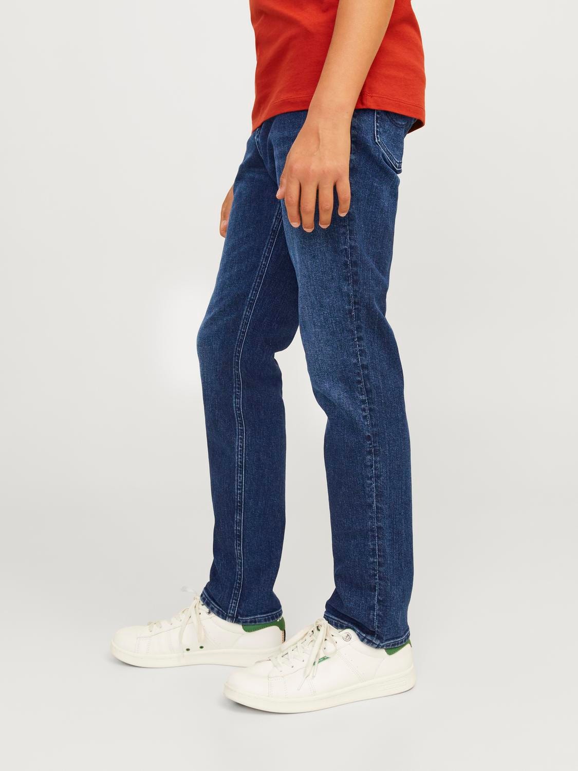 Jack & Jones JJICLARK JJORIGINAL AM 384 SN Regular fit Džinsai For boys -Blue Denim - 12259282