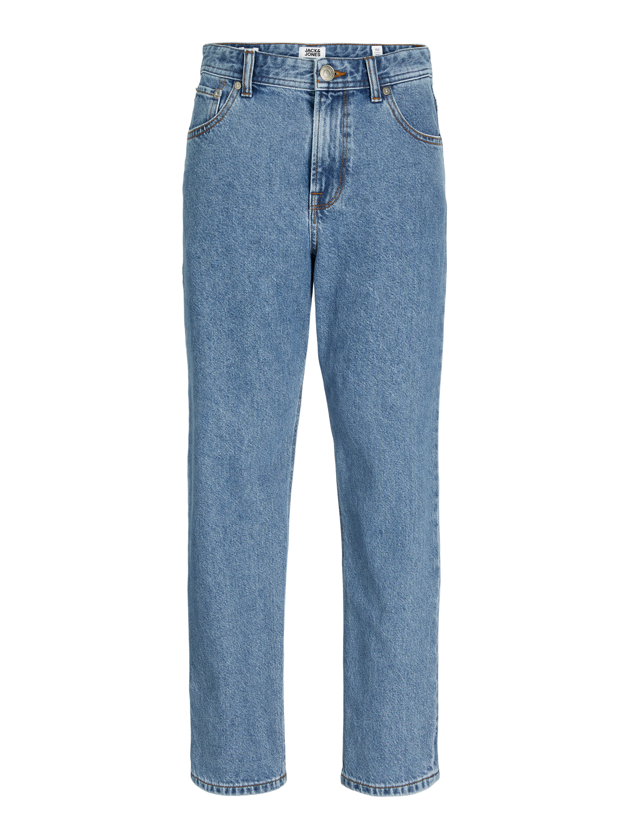 Jack & Jones JJICHRIS JJORIGINAL SQ 036 Relaxed Fit Jeans For boys -Blue Denim - 12259290