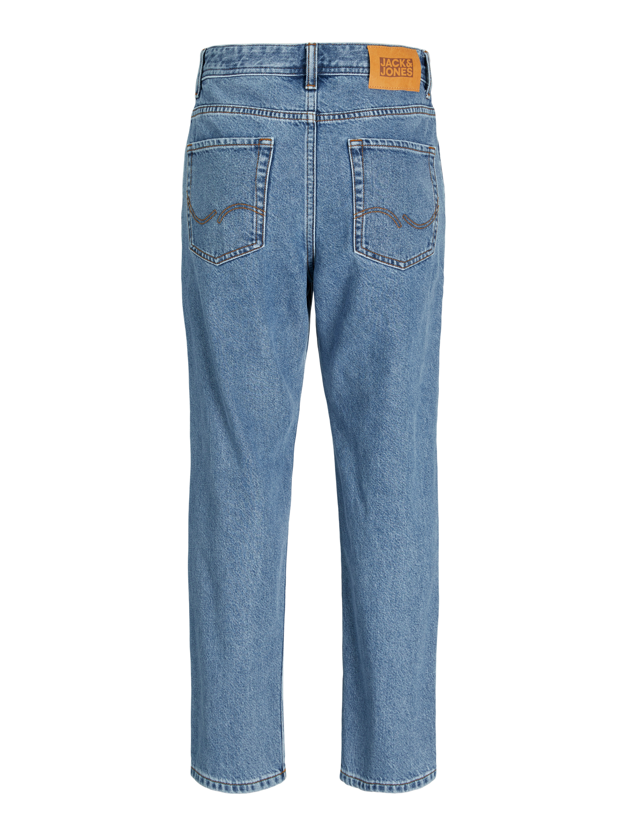 Jack & Jones JJICHRIS JJORIGINAL SQ 036 Relaxed Fit Jeans For boys -Blue Denim - 12259290