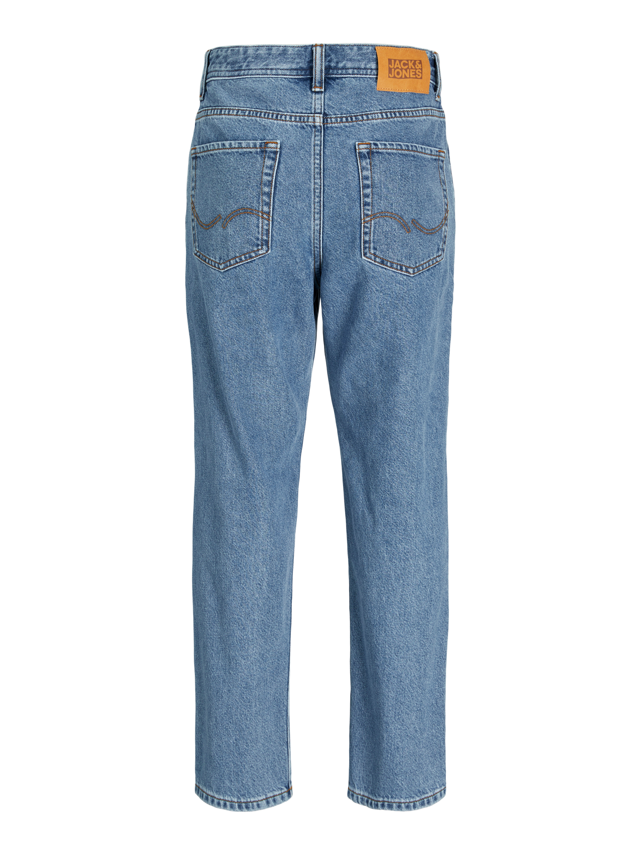 Jack & Jones JJICHRIS JJORIGINAL SQ 036 Relaxed Fit Jeans Voor jongens -Blue Denim - 12259290