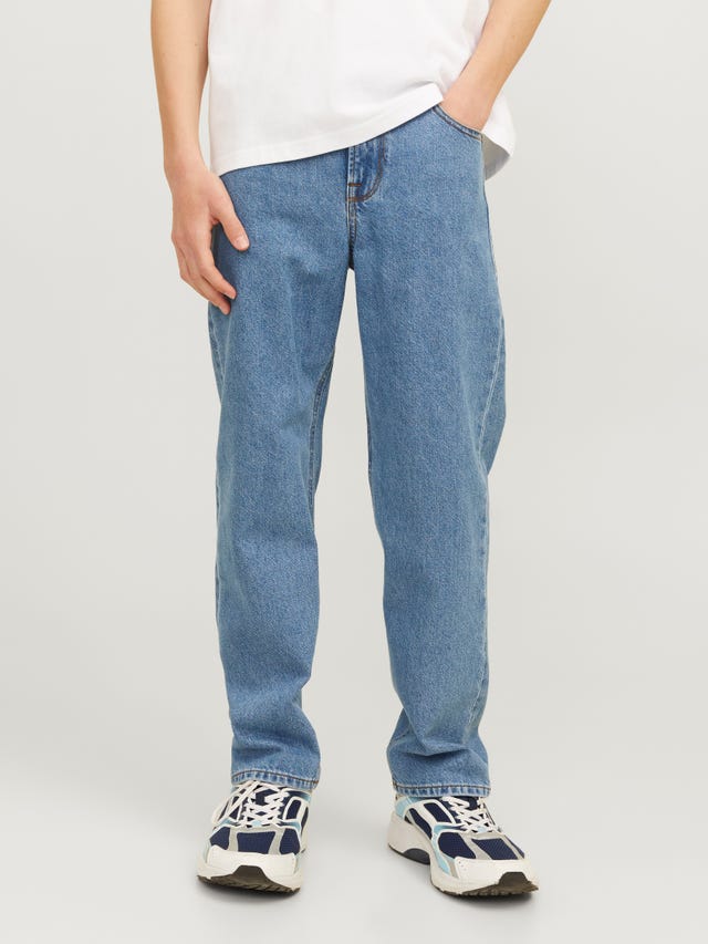 Jack & Jones JJICHRIS JJORIGINAL SQ 036 Relaxed Fit Jeans För pojkar - 12259290