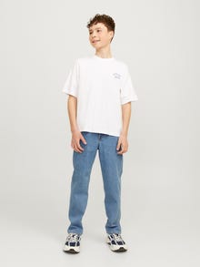 Jack & Jones JJICHRIS JJORIGINAL SQ 036 Relaxed Fit Jeans For boys -Blue Denim - 12259290