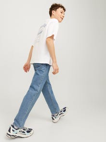 Jack & Jones JJICHRIS JJORIGINAL SQ 036 Relaxed Fit Jeans For boys -Blue Denim - 12259290