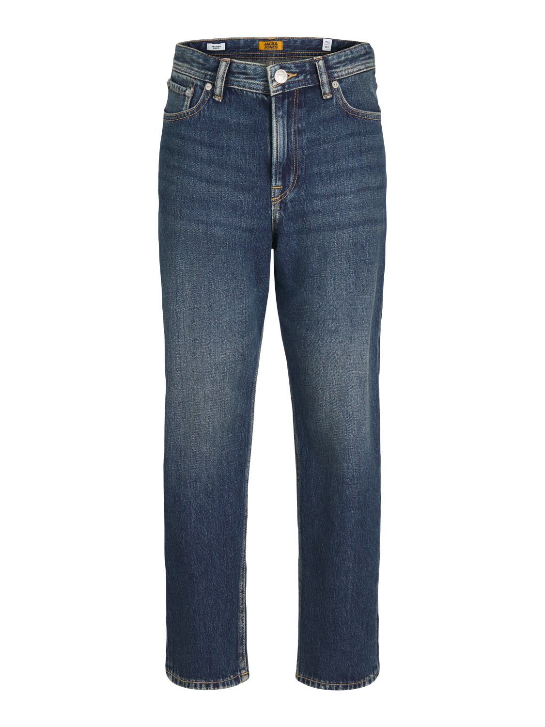 Jack & Jones JJICHRIS JJORIGINAL MF 993 Relaxed Fit Jeans For boys -Blue Denim - 12259292