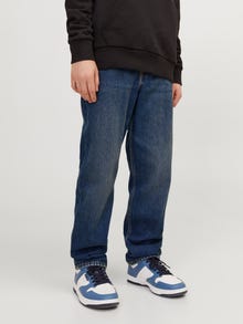 Jack & Jones JJICHRIS JJORIGINAL AKM 993 NOOS JNR Laisvo kirpimo džinsai Jaunimui -Blue Denim - 12259292