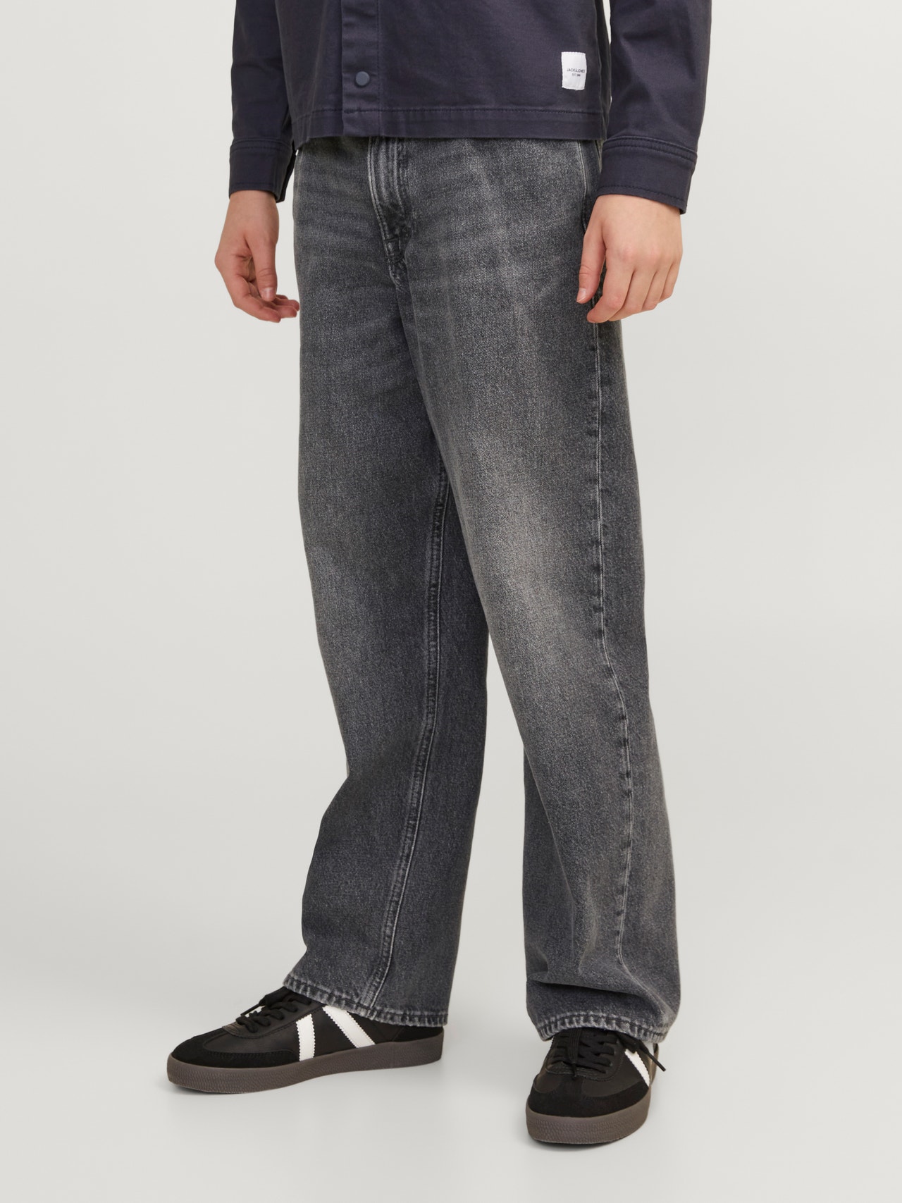 Jack & Jones Junior JJICLARK JJORIGINAL - Jeans baggy - blue denim/blu Jack & Jones Junior JJICLARK JJORIGINAL - Jeans baggy - blue denim/blu