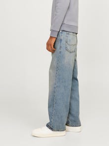 Jack & Jones JJIALEX JJORIGINAL MF 607 SN JNR Baggy džinsai Jaunimui -Blue Denim - 12259294