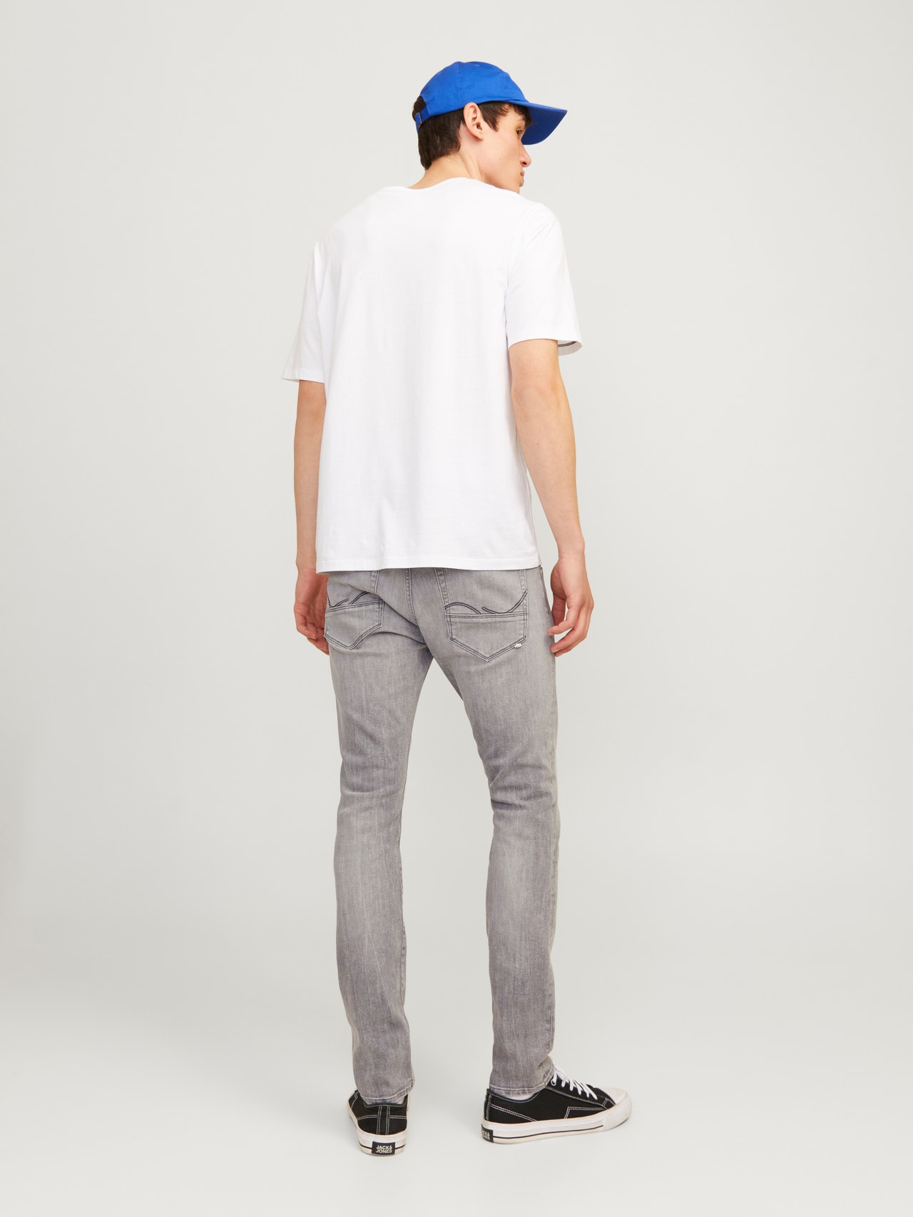 Jack & Jones JJIGLENN JJFOX - Relaxed fit jeans - blue denim/blauw denim/bluedenim Jack & Jones JJIGLENN JJFOX - Relaxed fit jeans - blue denim/blauw denim/bluedenim