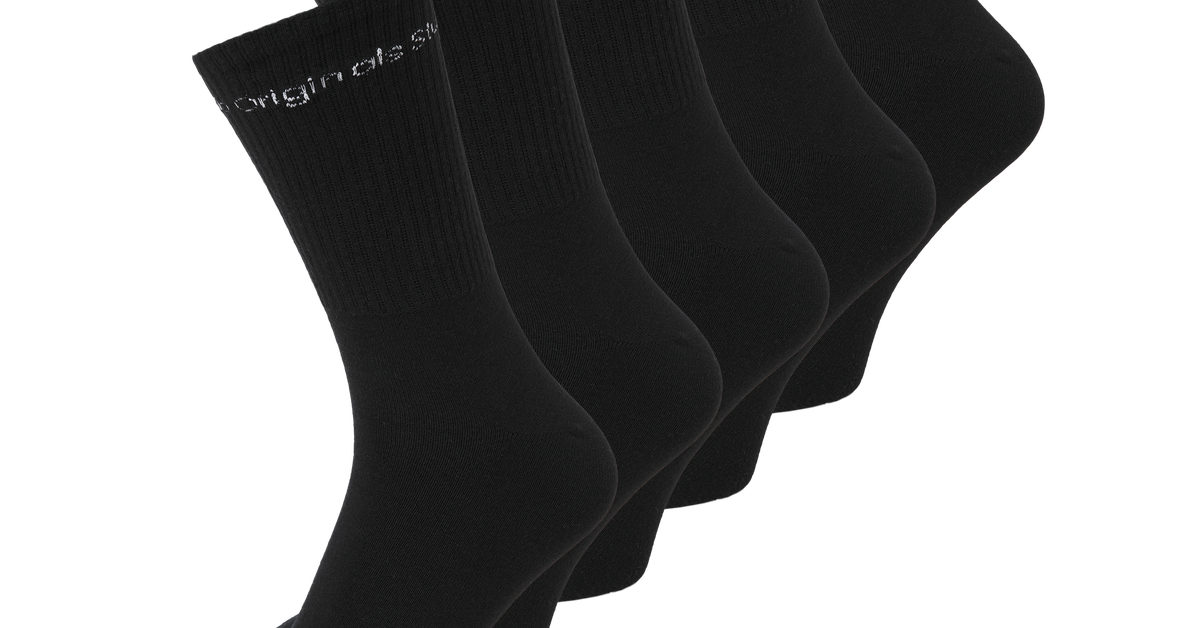 Paquete de 5 Calcetines Negro Jack Jones