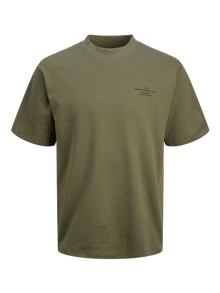 Jack & Jones Nadruk Okrągły dekolt T-shirt -Sea Turtle - 12259357