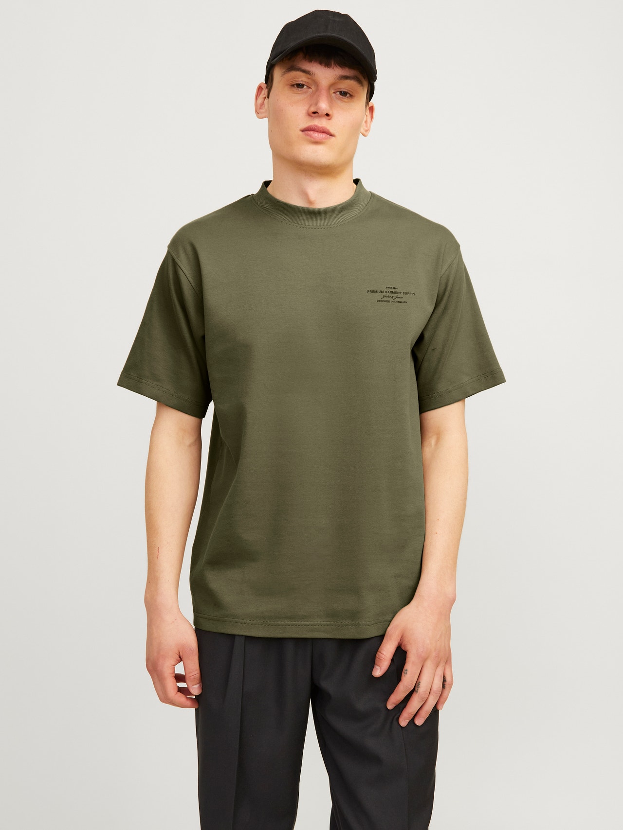 Jack & Jones Printed Crew neck T-shirt -Sea Turtle - 12259357