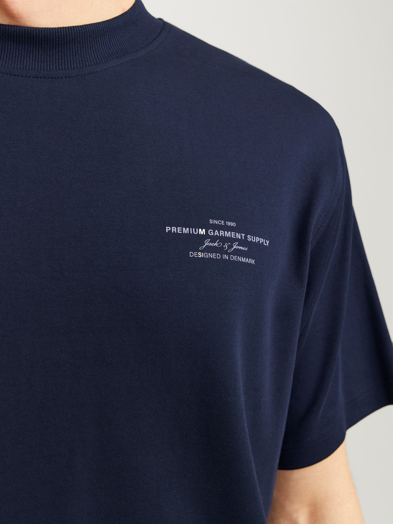 Jack & Jones Painettu Pyöreä pääntie T-paita -Night Sky - 12259357
