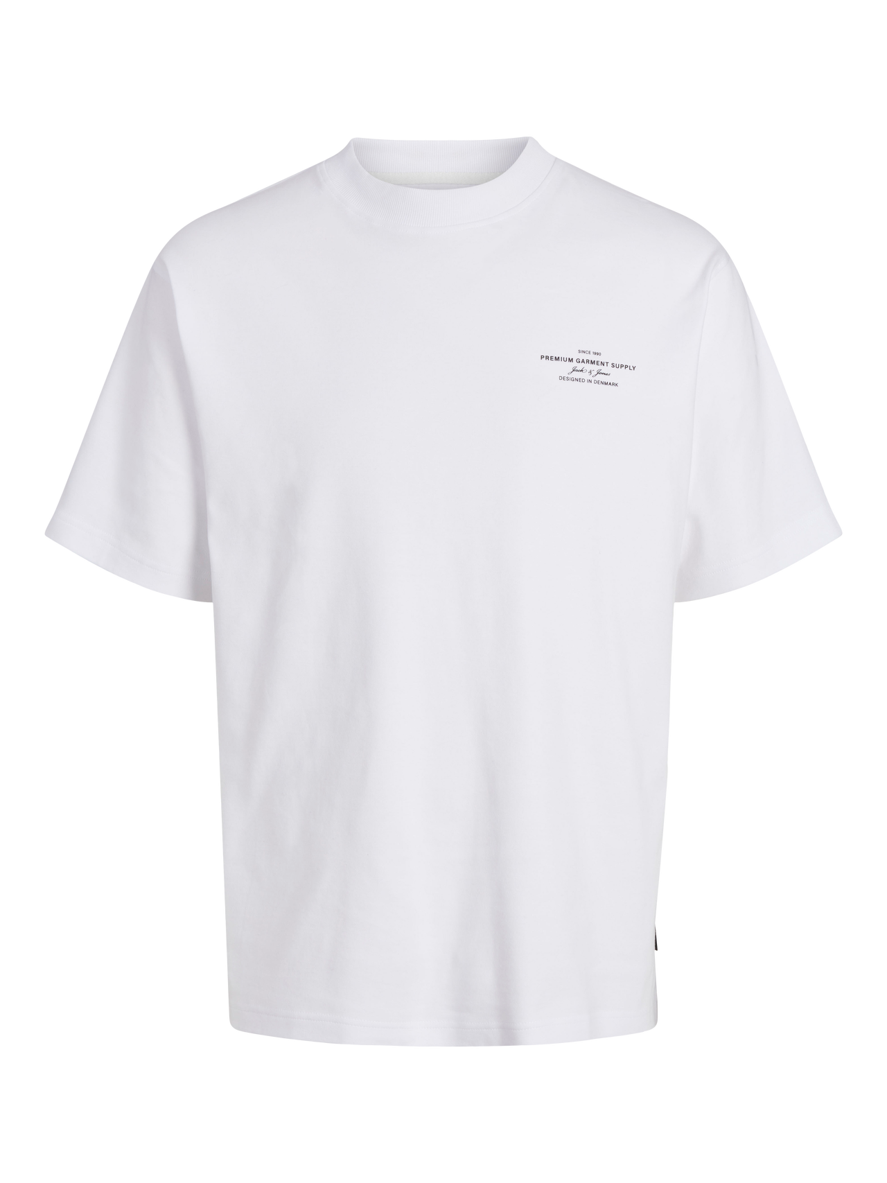 Jack & Jones Gedrukt Ronde hals T-shirt -Bright White - 12259357