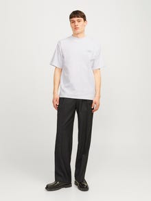 Jack & Jones Printet Crew neck T-shirt -Bright White - 12259357
