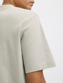 Jack & Jones Printed T-shirt -Silver Lining - 12259357