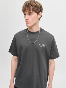 Jack & Jones μπλουζάκι -Volcanic Ash - 12259357