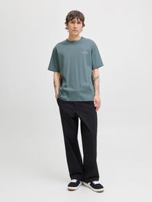 Jack & Jones T-shirt Stampato -Goblin Blue - 12259357