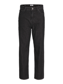 Jack & Jones JJICHRIS JJORIGINAL SQ 736 Relaxed Fit Jeans For boys -Black Denim - 12259411