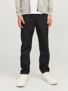 Jack & Jones JJICHRIS JJORIGINAL SQ 736 Relaxed Fit Jeans Für jungs -Black Denim - 12259411